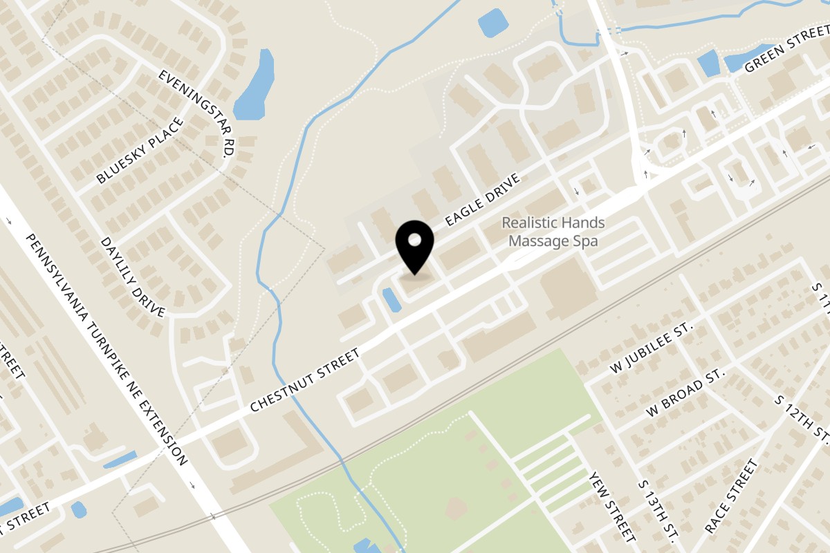Map showing the location of Capo & Co. Keg-Cork-Kitchen on 1375 Chestnut St in Emmaus
